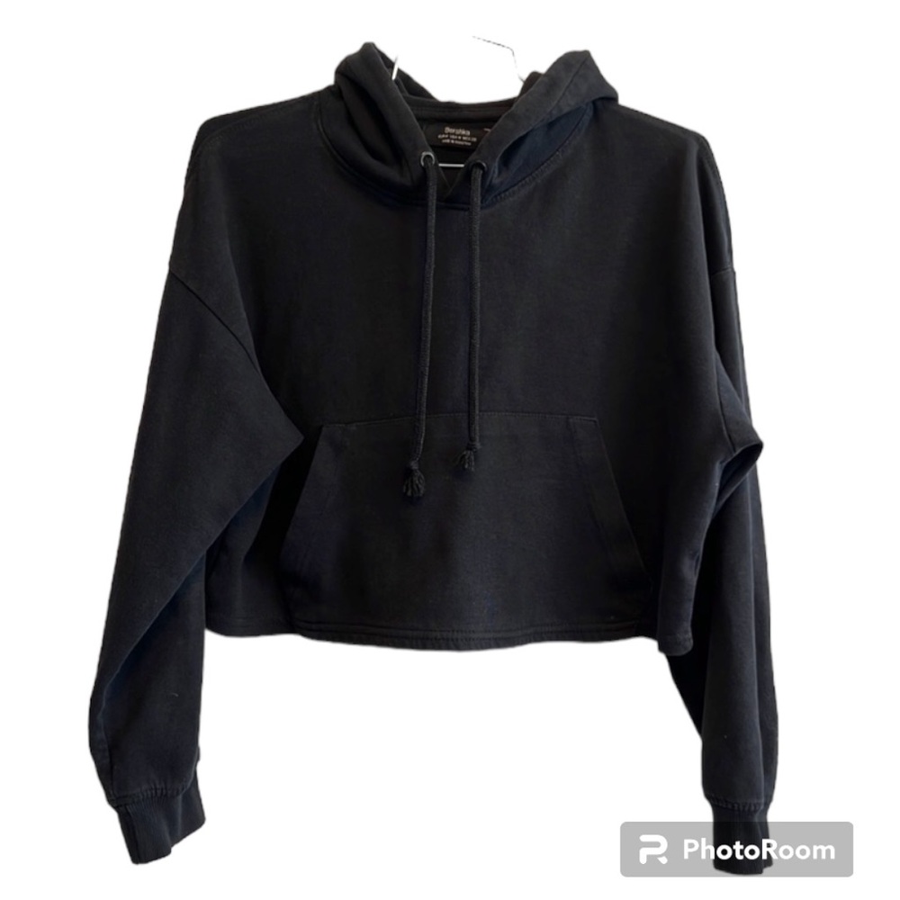 Berska Crop Hoodie